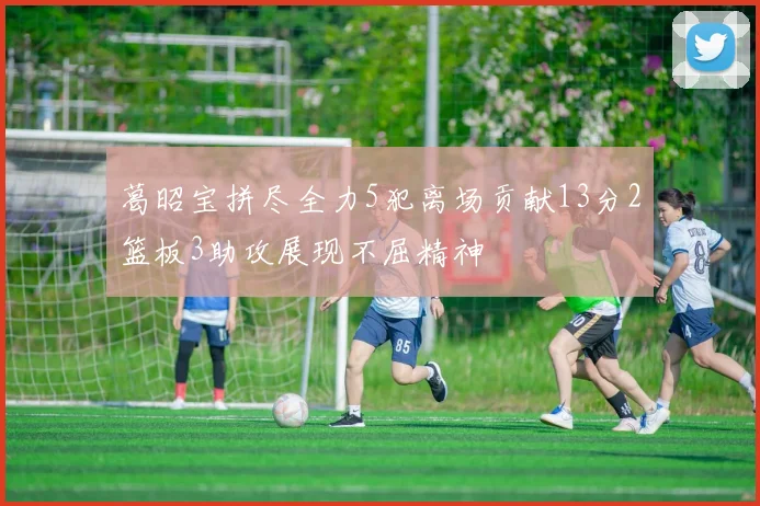 葛昭宝拼尽全力5犯离场贡献13分2篮板3助攻展现不屈精神